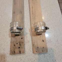 Pair Of Rustic Sconces