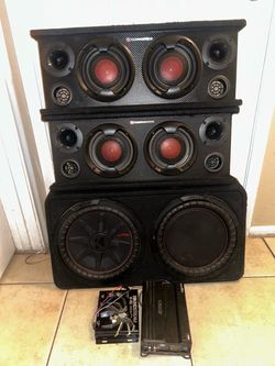 Speaker surround system