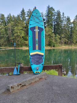 Paddle board inflatable, like new
