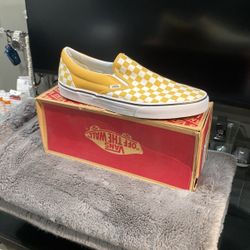 Vans Slip On Ochre Color