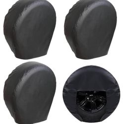 Moonet Tough Tire Covers for Cars Wheel , Heavy Duty Thicken Sun Protect