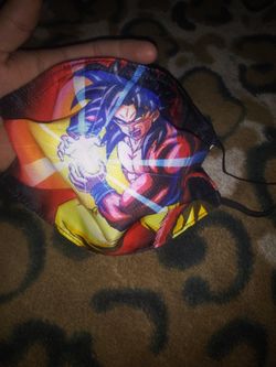 Dragon Ball Z Mask With 2 Filters