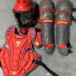 Wilson EZ Gear 2.0 Youth Catcher's Gear Kit - Glove not included!