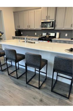 Counter stools, set of 3
