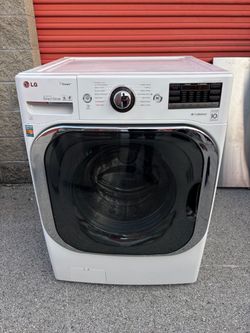 LG washer and gas dryer set