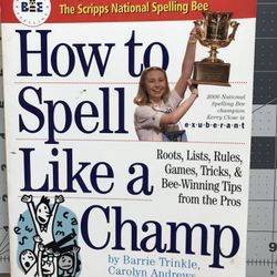 How To Spell Like A Champion Paperback Book