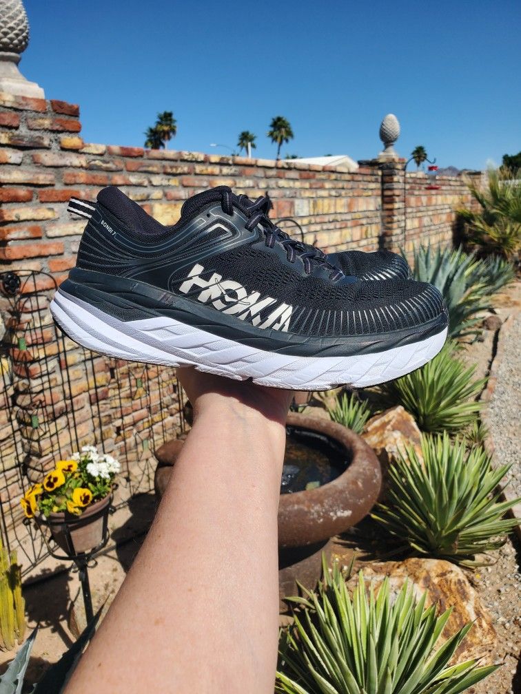 HOKA ONE ONE BONDI 7 Walking Running Breathable Womens Shoes Size 8 for