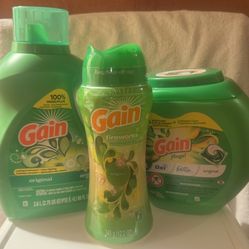 Laundry Detergent Gain