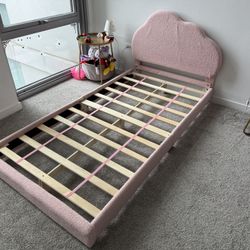 Twin Upholstered Bed Frame