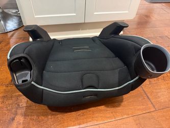 Backless Booster Car Seat with Cup Holder
