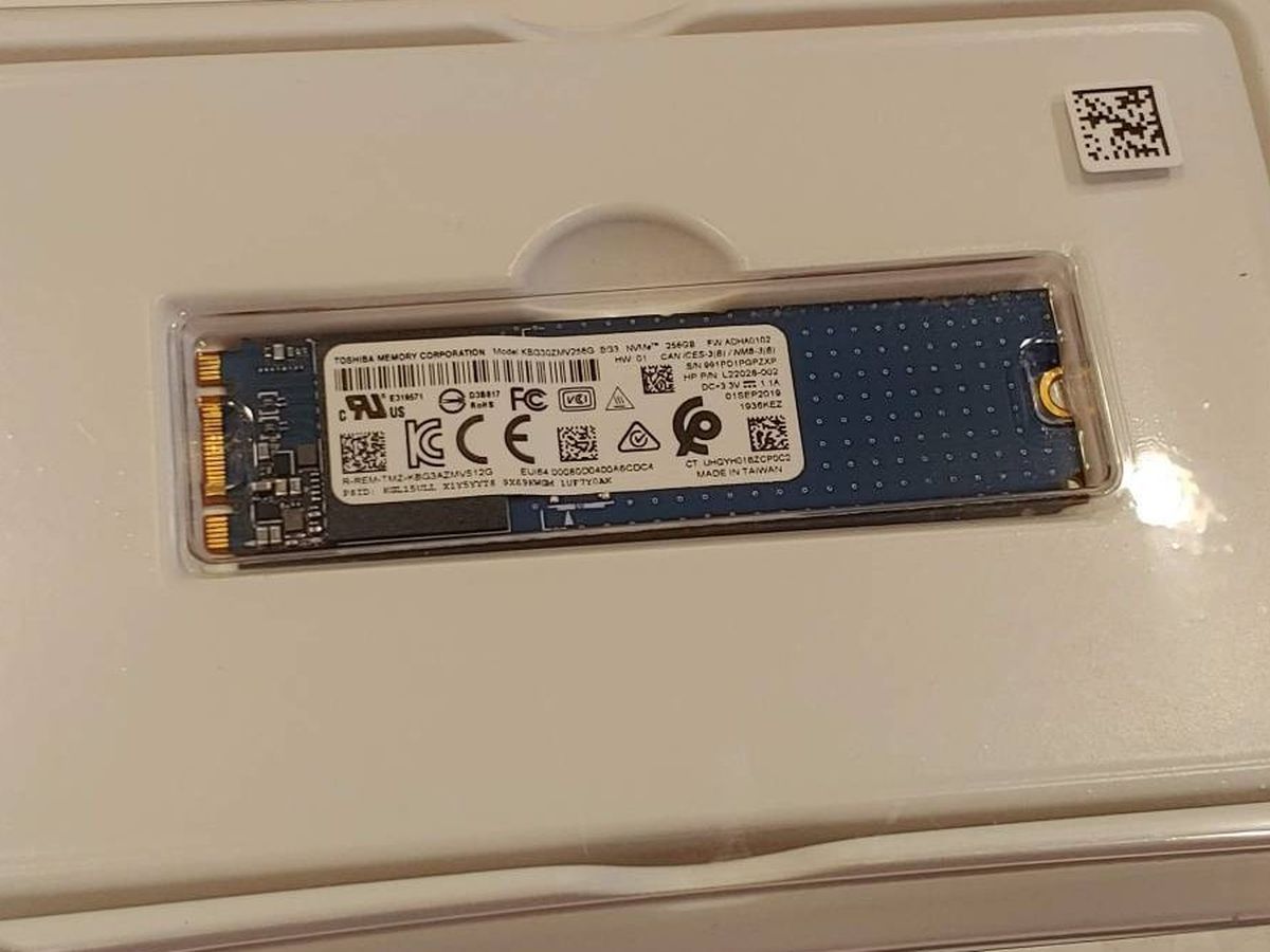 Toshiba 256GB M.2 2280 NVMe SSD Solid State Drive