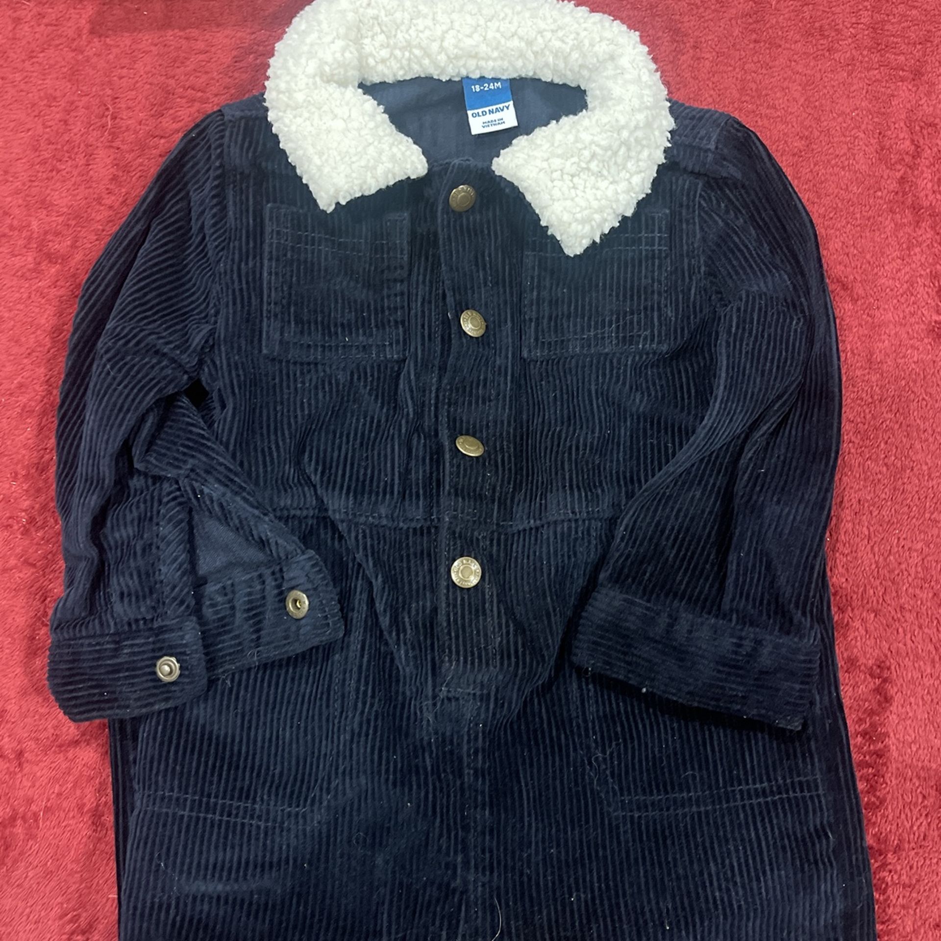 Corduroy Toddler Jumpsuit
