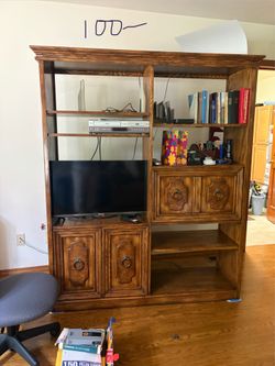 Vintage Entertainment Center / Media Cabinet