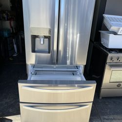  Kenmore Elite Refrigerator stainless steel