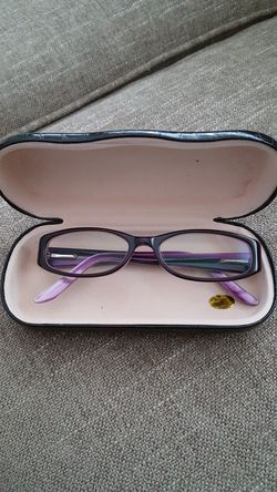 Reader glasses and case