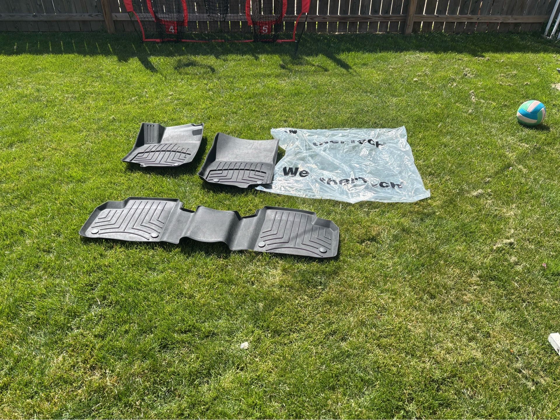 Mercedes GLE 43 coupe Black weather tech mats
