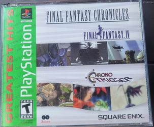 Final Fantasy Chronicles (PS1) (Final Fantasy IV & Chrono Trigger)