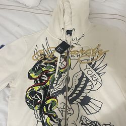 Ed Hardy Zip Up Hoodie