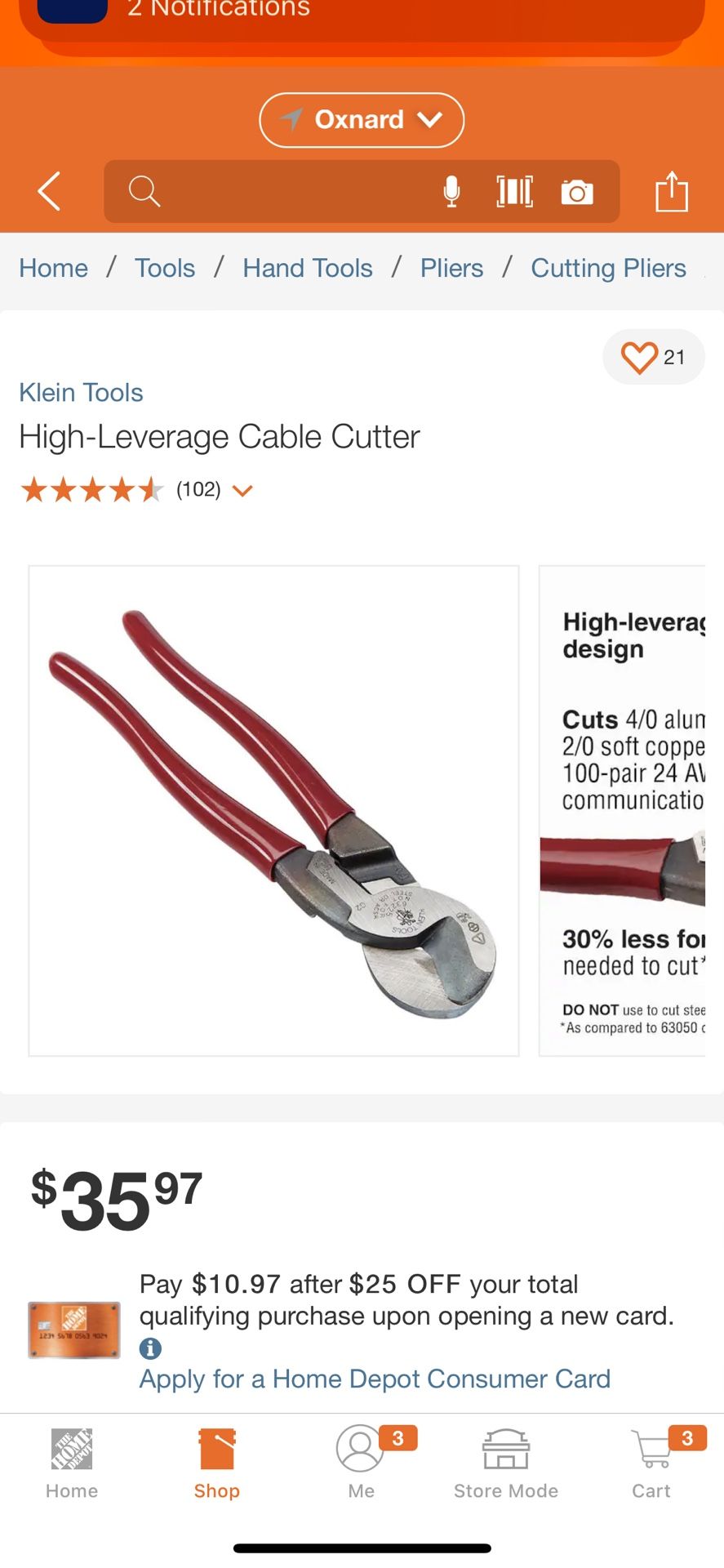 High Leverage Cutter