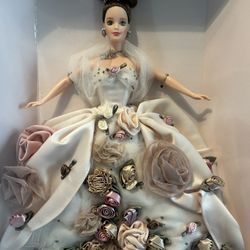 Antique Rose Barbie Doll 1996 Limited Edition