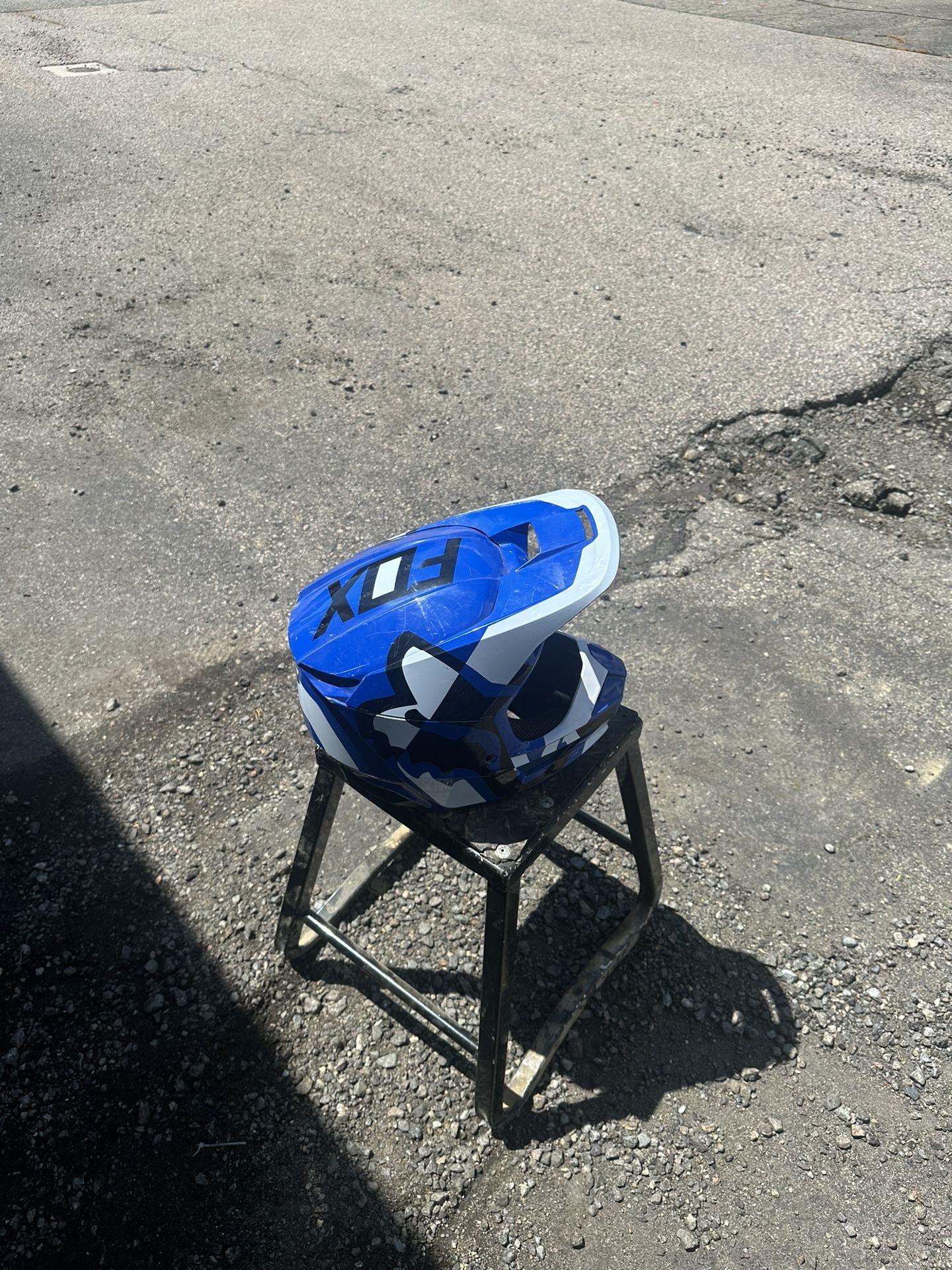 Youth Fox Racing Helmet