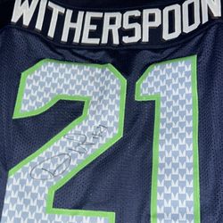 Devon Witherspoon signed jersey