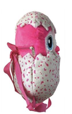 Hatchimals Eggciting Plush Backpack Pink Color Garage Sale