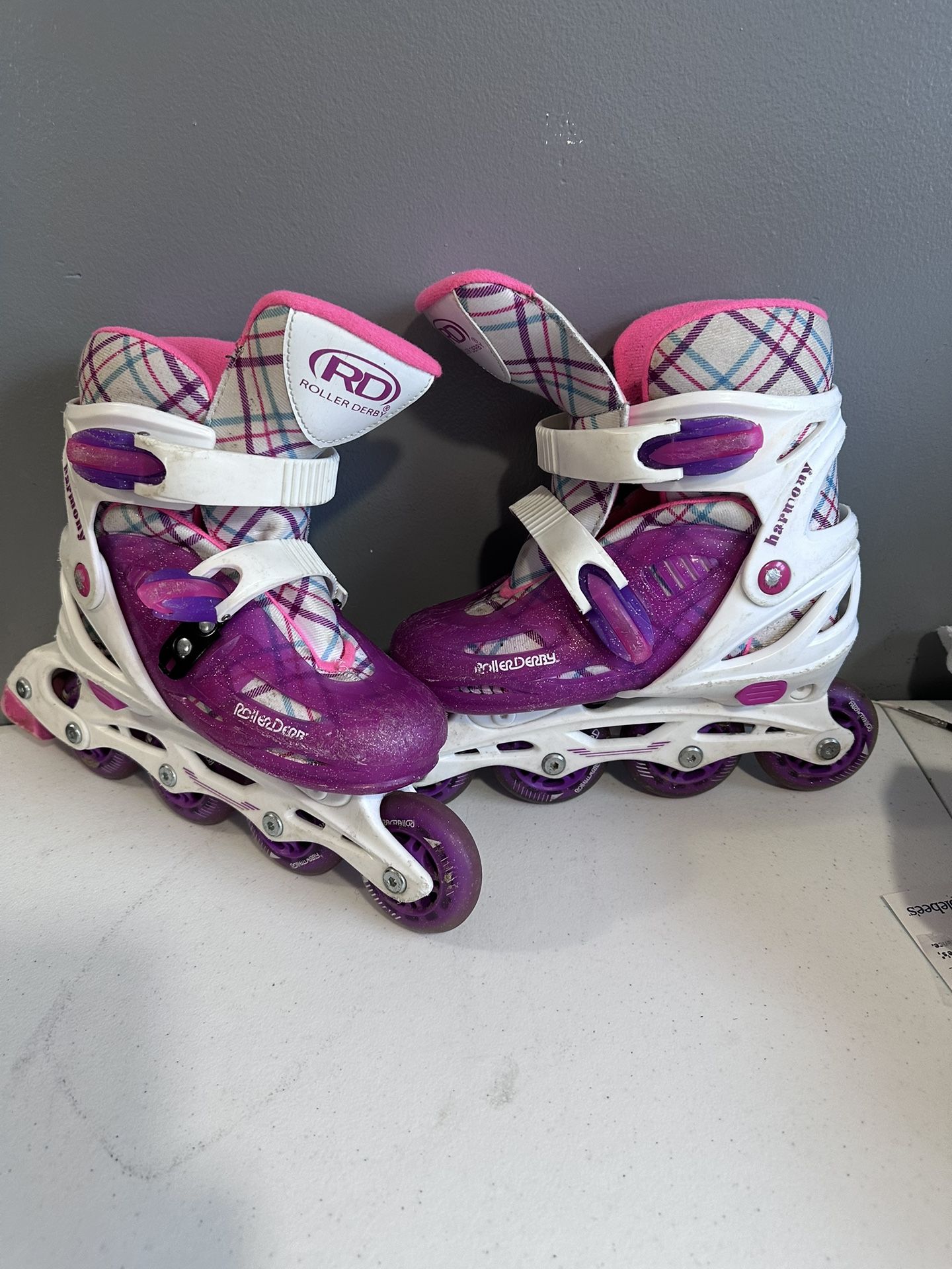 Girls Adjustable Rollerblades 3-6
