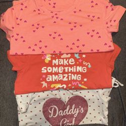 4/5 Girls T-shirts 
