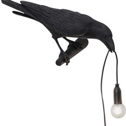 Crow Wall Lamp New 