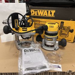 DEWALT 12 Amp Corded 2-1/4 Horsepower Fixed and Plunge Base Router Kit Price-160$