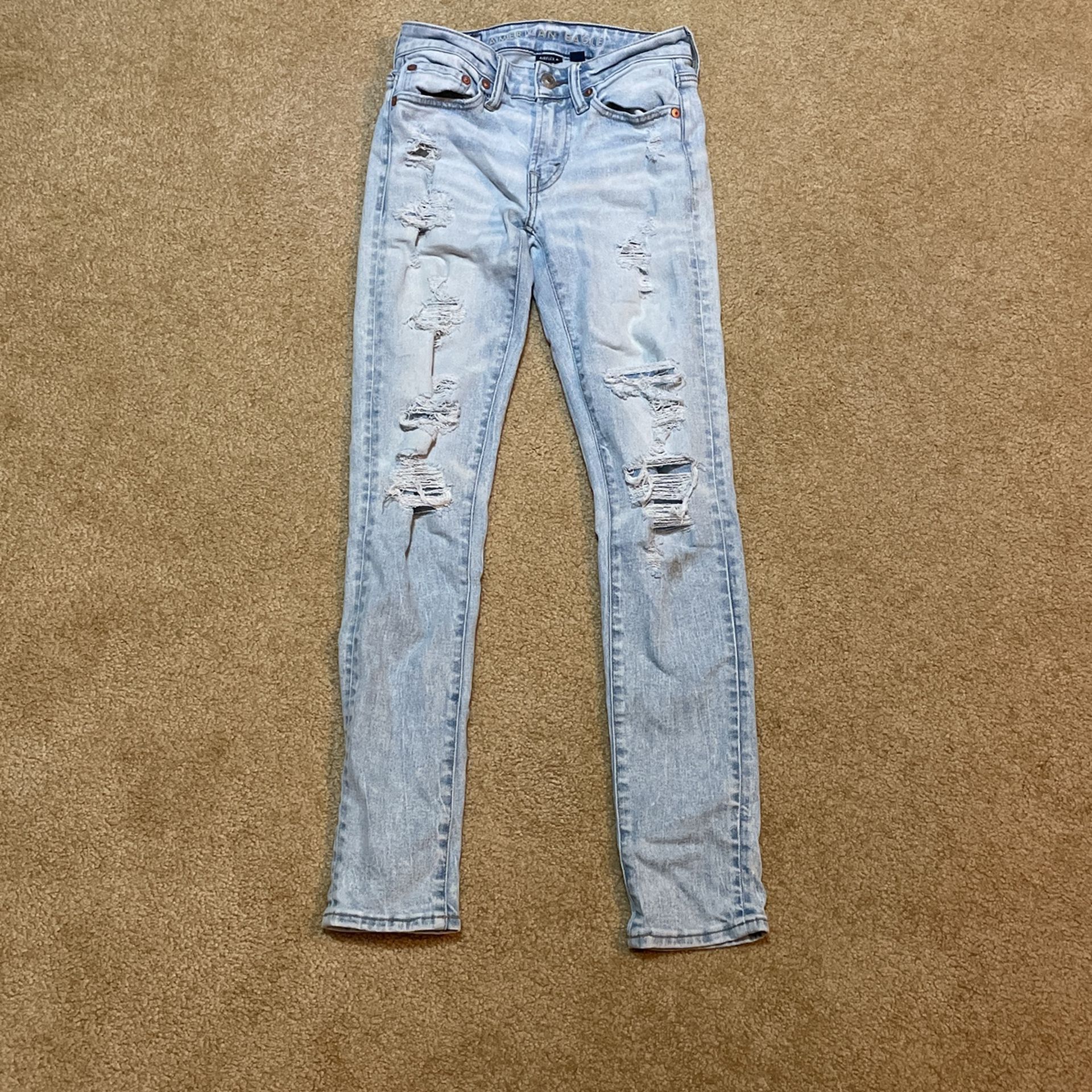 American Eagle Slim Fit Ripped Jeans (26x30)