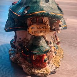 Tealight Candle Holder Mushroom 