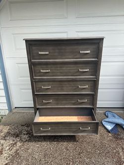 Free - Two 5-Drawer Dressers - Pickup Only