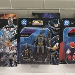 DC X SONIC FIGURES