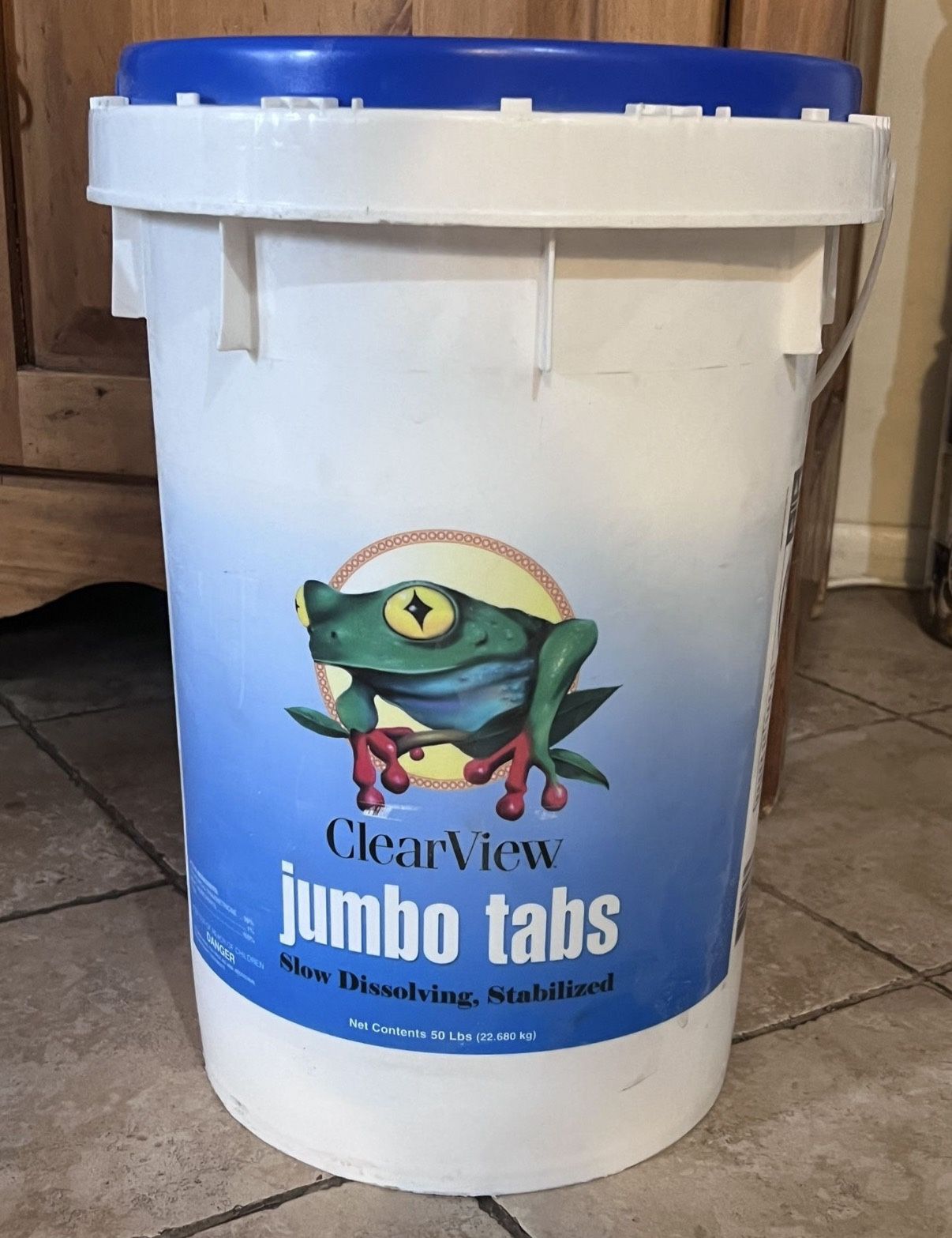 CLEAR VIEW JUMBO TABS - 50 LBS