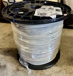 Southwire 12 AWG White Solid Copper THHN Building Wire 2,500 FT