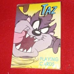 1996 Looney Toons "TAZ" Playing Cards