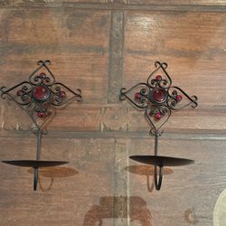 Wrought Iron Sconces