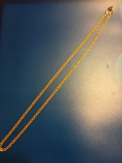 Gold plated chain