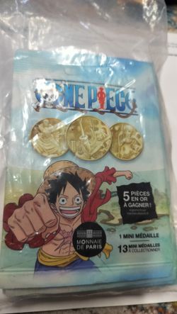 One piece medals