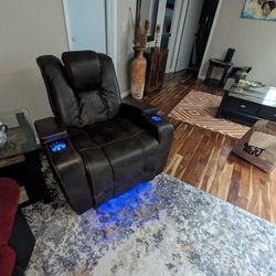 Reclining Leather Chair