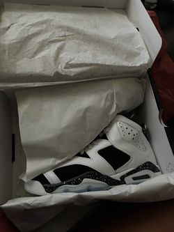 Air Jordan 6 White Black Oreo Sneakers