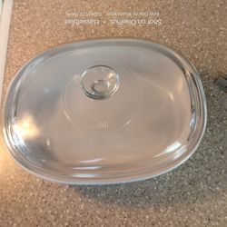 Corning Ware French White  Large Oval Dish, 2.8