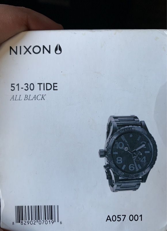 Nixon 51 30 ALL BLACK