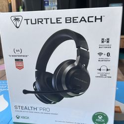 Turtle Beach Stealth Pro Wireless Noise-Cancelling Gaming Headset – Xbox/PC/PS/Mobile