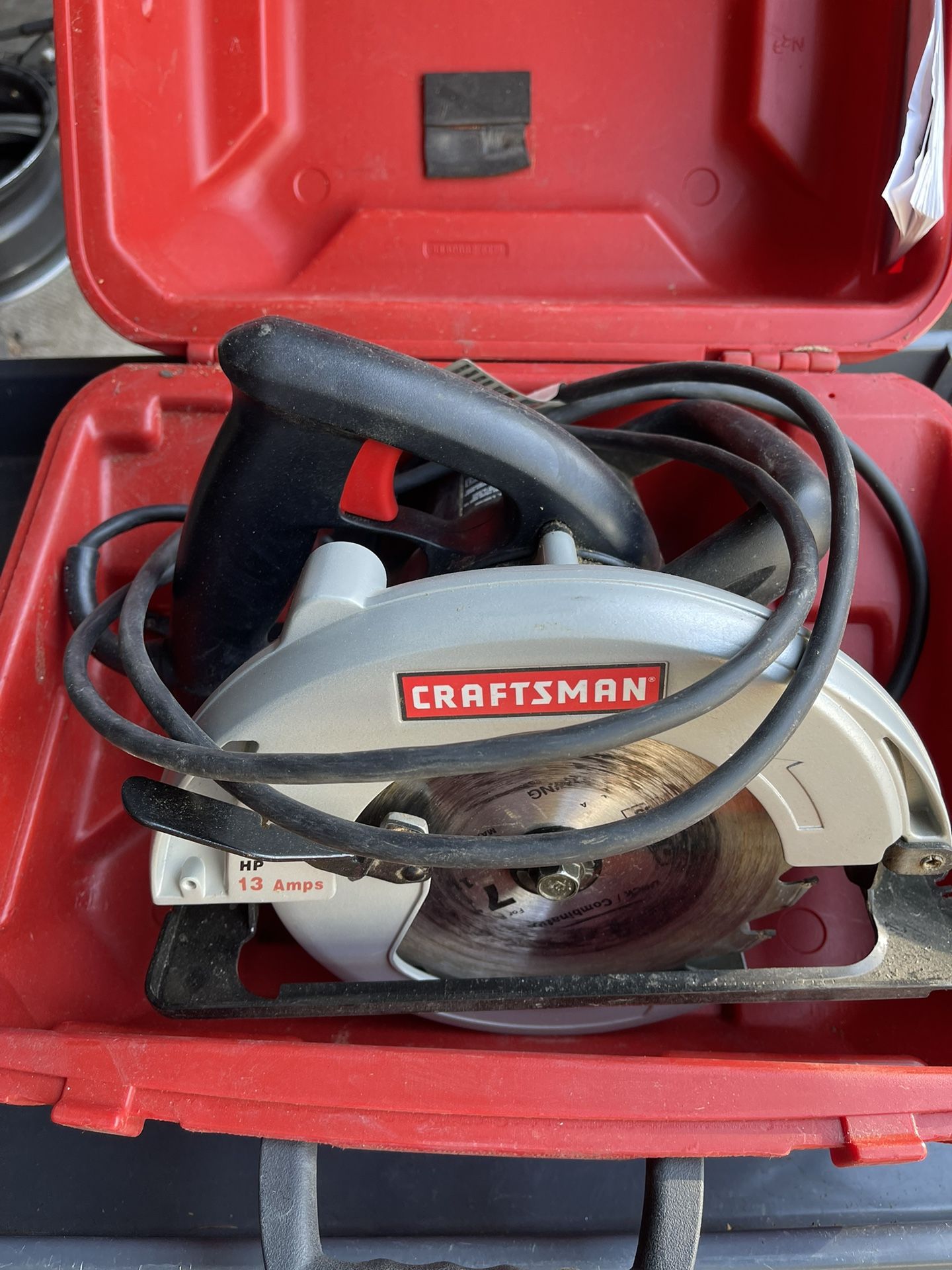 Craftsman Corded 7 1/4” Circular Saw New Condition