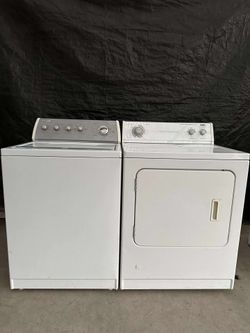 Whirlpool washer and gas dryer
