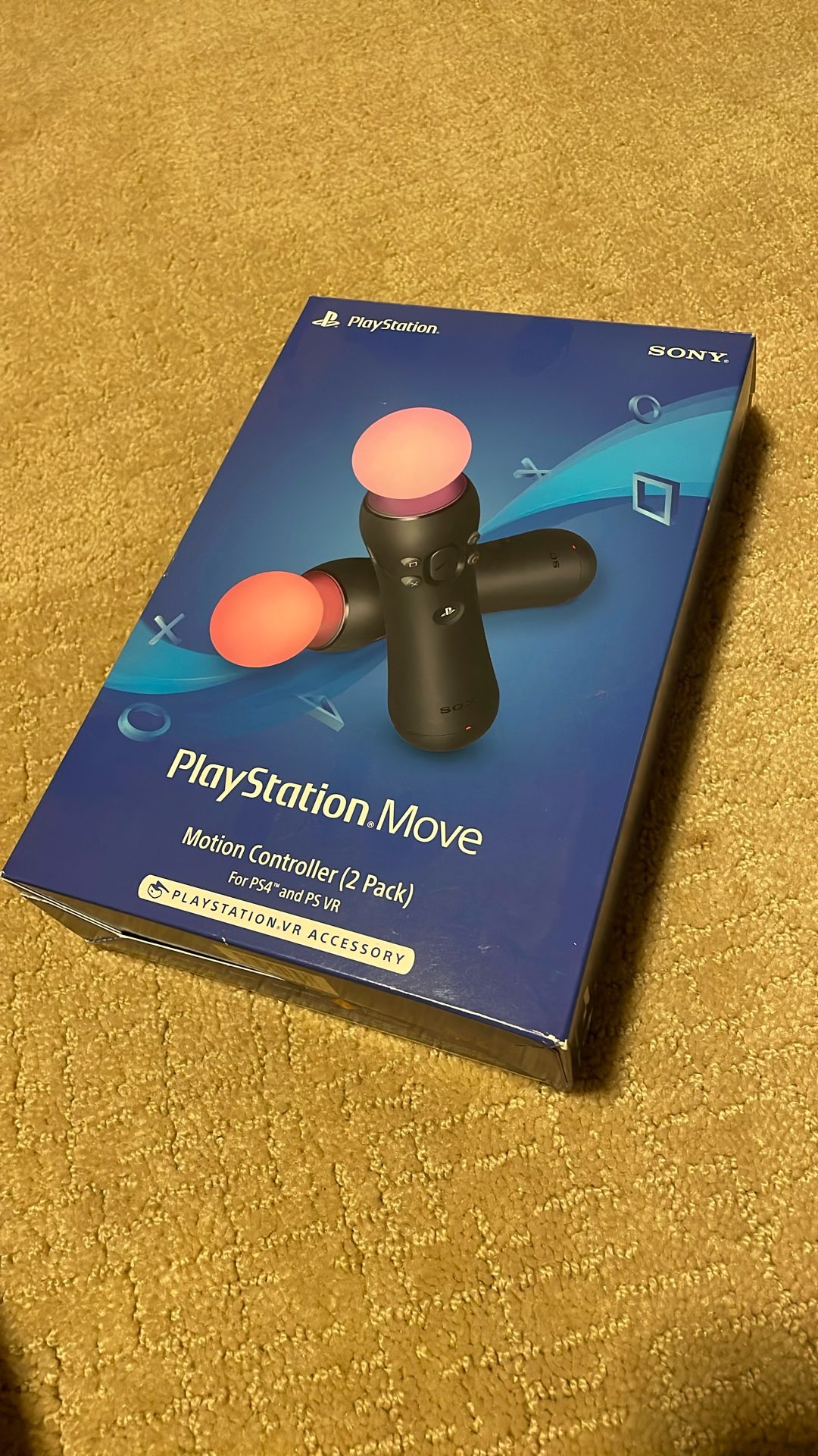 PS4 playstation move controllers