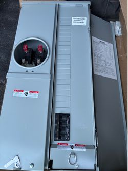 Siemans 200 amp combo panel